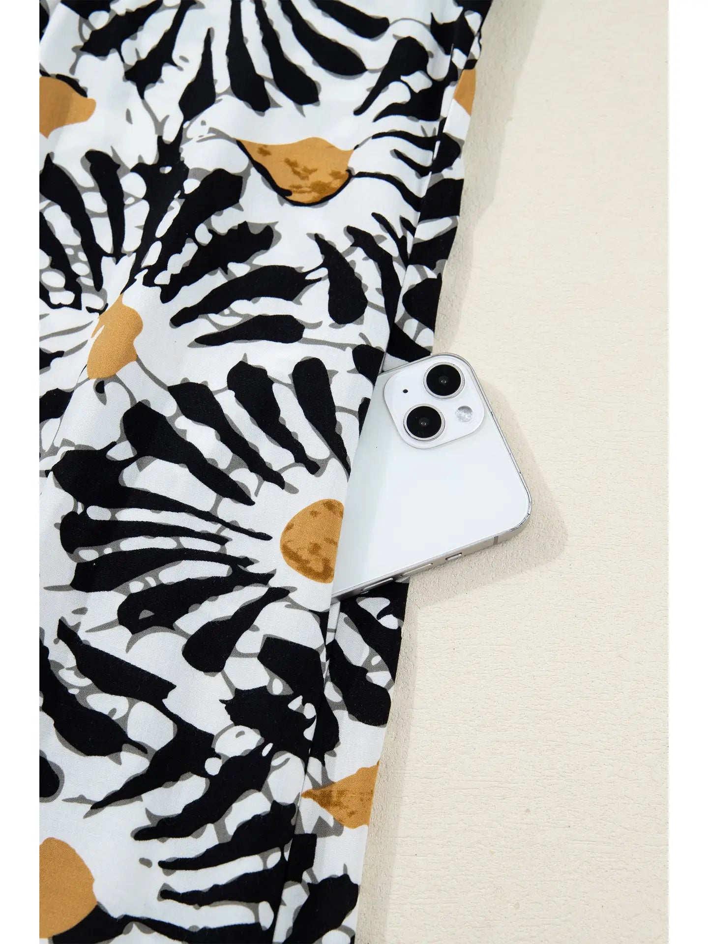 PRE-ORDER ETA DEC 17: Abstract Floral V-Neck Maxi Dress