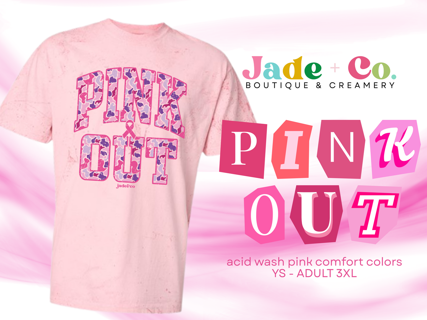 Camo Pink Out Tee