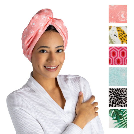 Lemon Lavender® Plot Twist Microfiber Turbo Towel